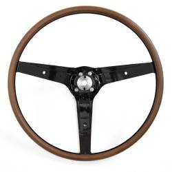 All Classic Parts - 69 Mustang Steering Wheel Woodgrain Rim-Blow WITHOUT Horn Switch (Also fits Australian Falcon) - Image 2