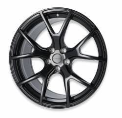Halibrand Wheels - 05 - Current Mustang Halibrand Split Spoke HB012 Wheel, 20 X 11, 5X4.50 +50 - Semi Gloss Black - Image 4