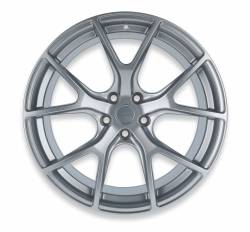 Halibrand Wheels - 05 - Current Mustang Halibrand Split Spoke HB012 Wheel, 20 X 9.5, 5X4.50 +35 - Gloss Silver - Image 3