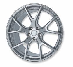 05 - Current Mustang Halibrand Split Spoke HB012 Wheel, 20 X 10, 5X4.50 +37 - Gloss Silver