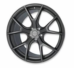 Halibrand Wheels - 05 - Current Mustang Halibrand Split Spoke HB012 Wheel, 20 X 10, 5X4.50 +37 - Semi-Gloss Carbon Gray - Image 6