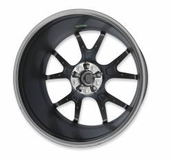 Halibrand Wheels - 05 - Current Mustang Halibrand Split Spoke HB012 Wheel, 20 X 10, 5X4.50 +37 - Semi-Gloss Carbon Gray - Image 11