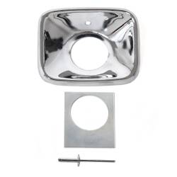 All Classic Parts - 69 Mustang or Cougar Center Console Cigarette Lighter Bezel and Retainer - Image 1