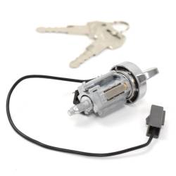 All Classic Parts - 1979 - 1993 Mustang Ignition Lock Cylinder with Keys, Chrome - Image 3
