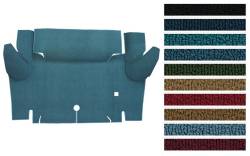 Carpet Kits - Coupe - ACC - Auto Custom Carpets - 1965 - 1966 Mustang COUPE Trunk Floor Carpet Only, Nylon, Choose Color, Logo