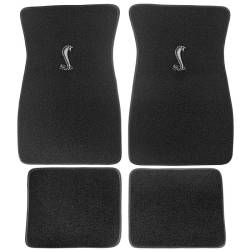 ACC - Auto Custom Carpets - 1969 - 1973 Mustang Complete Set of Floor Mats, Choose Color, Logo - Image 2