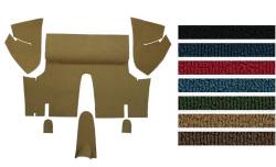 1964-1973 Mustang Parts - 1964-1973 New Products - ACC - Auto Custom Carpets - 1971 - 1973 Mustang COUPE Trunk Floor Carpet Only, Nylon, Choose Color, Logo