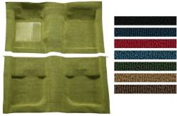 1971 - 1973 Mustang FASTBACK Complete Original Style Molded Carpet, 100% Nylon, Choose Color