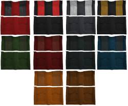 Carpet Kits - Fastback - ACC - Auto Custom Carpets - 1970 Mustang MACH 1 FASTBACK w/Inserts, Original Style Molded Carpet, 100% Nylon, Choose Color