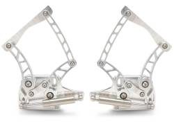 Eddie Motorsports - 64-66 Mustang Billet Aluminum Kinetic Hood Hinges w/ Gas Struts - Image 1