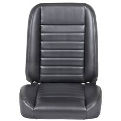 TMI Products - 1964 - 1973 Mustang TMI Cruiser Collection Seats, Black Vinyl, Choose Stitch Color - Image 7