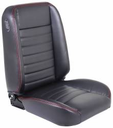 TMI Products - 1964 - 1973 Mustang TMI Cruiser Collection Seats, Black Vinyl, Choose Stitch Color - Image 8