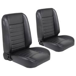 TMI Products - 1964 - 1973 Mustang TMI Cruiser Collection Seats, Black Vinyl, Choose Stitch Color - Image 10