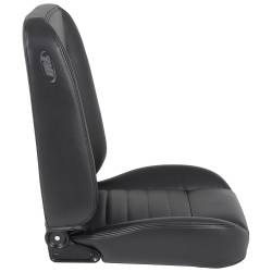 TMI Products - 1964 - 1973 Mustang TMI Cruiser Collection Seats, Black Vinyl, Choose Stitch Color - Image 12