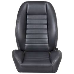 TMI Products - 1964 - 1973 Mustang TMI Cruiser Collection Low Back Seats, Black Vinyl, Choose Stitch Color - Image 4