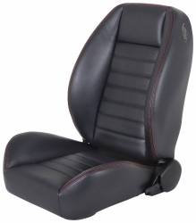 TMI Products - 1964 - 1973 Mustang TMI Cruiser Collection Low Back Seats, Black Vinyl, Choose Stitch Color - Image 9