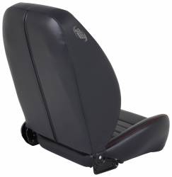 TMI Products - 1964 - 1973 Mustang TMI Cruiser Collection Low Back Seats, Black Vinyl, Choose Stitch Color - Image 16