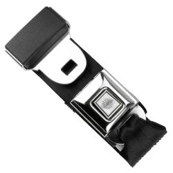 Seats & Components - Seat Belts - RetroBelt USA - 65 - 73 Mustang 75" Lap Belt, Push Button Buckles, Choose Color