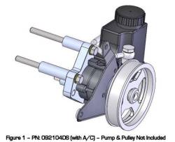 Detroit Speed - 79 - 93 Mustang Power Steering Pump Mounting Bracket, For 5.0 L Engine with A/C - Image 11