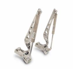 Eddie Motorsports - 79 - 93 Mustang Billet Aluminum Kinetic Hood Hinges w/ Gas Struts - Image 1