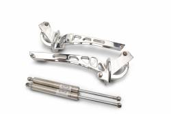 Eddie Motorsports - 79 - 93 Mustang Billet Aluminum Kinetic Hood Hinges w/ Gas Struts - Image 8