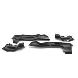 All Classic Parts - 71-73 Mustang Front Fender Splash Shield Set, 4 Pieces - Image 3