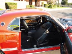 Daniel Carpenter Mustang Parts - 69-70 Mustang Fastback Rear Quarter Glass Frames and Seals - Image 2