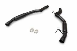 Flowmaster - 2024 Mustang Flowmaster Outlaw Axle-Back Exhaust System, 4.0" Black Tips with No Valves - Image 2