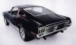 Dynacorn | Mustang Parts - 67 - 68 Mustang Fastback Quarter Vent Assemblies - Image 3