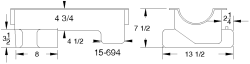 Canton Racing - 64 - 93 Mustang Canton 351W Rear Sump RR Oil Pan - Image 5