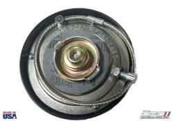 California Pony Cars - 1966 Mustang Gt350 Style Gas Cap, Restomod Black Finish, Vented W/ Security Cable - Image 2