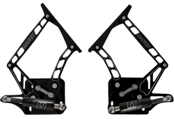 March Performance Pulleys - 1964 - 1966 Mustang Adjustable Billet Hood Hinges, Pair - Image 5