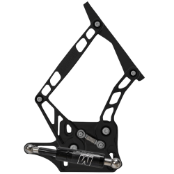 March Performance Pulleys - 1964 - 1966 Mustang Adjustable Billet Hood Hinges, Pair - Image 4