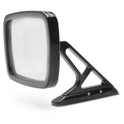 Eddie Motorsports - 65-73 Mustang Kinetic Billet Side View Mirror, Matte Black Coated - Image 2