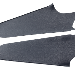 69-70 Mustang Interior Rear Sail Panels, Fiberglass, Moonskin Texture
