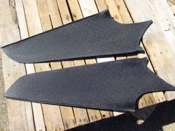 Stang-Aholics - 69-70 Mustang Interior Rear Sail Panels, Fiberglass, Moonskin Texture - Image 2
