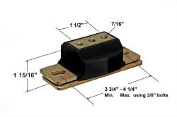 Stang-Aholics - 65-70 Mustang Transmission Cross Member Kit, Universal for Manual and Auto Applications - Image 3