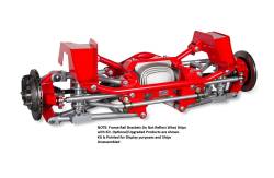 64-70 Mustang Heidts Independent Rear Suspension Kit, Outboard Brakes