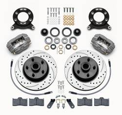 Wilwood Engineering Brakes - 70 - 73 Mustang Wilwood Front Dynalite Brake Kit, Drilled/Slotted - Image 2