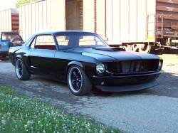 Dynacorn | Mustang Parts - 67 - 68 Mustang Front Lower Chin Spoiler, Black ABS - Image 2