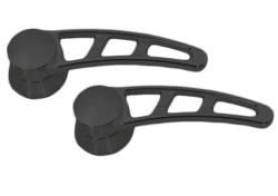 March Performance Pulleys - 1965 - 1966 All Or 1967 Std Interior Mustang Door Handles, Slotted Design - Image 2