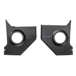 RetroSound - 64-66 Mustang Coupe & Fastback Kick Panels (Black) - Image 6