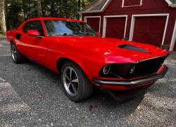 Stang-Aholics - 69 - 70 Mustang Fiberglass Sport Hood with Dual Scoops - Image 7