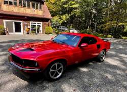 Stang-Aholics - 69 - 70 Mustang Fiberglass Sport Hood with Dual Scoops - Image 9