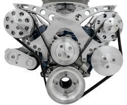 March Performance Revolver Serpentine System, 289/302/351W Engines, Reverse Rotation Pump