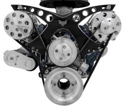 March Performance Pulleys - March Performance Revolver Serpentine System, 289/302/351W Engines, Reverse Rotation Pump - Image 6