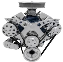 March Performance Pulleys - March Performance Revolver Serpentine System, 289/302/351W Engines, Reverse Rotation Pump - Image 8