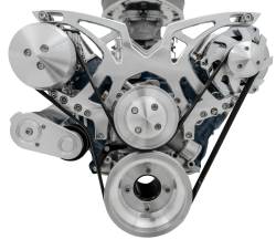 March Performance Style Track Serpentine Front Drive System, 289/302/351W Engines