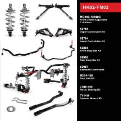 67-70 Mustang QA1 Level 2 Full Vehicle Suspension and Handling Kit