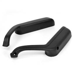 All Classic Parts - 81-86 Mustang Arm Rest Pad Coupe/Hatchback, Black, Pair - Image 4